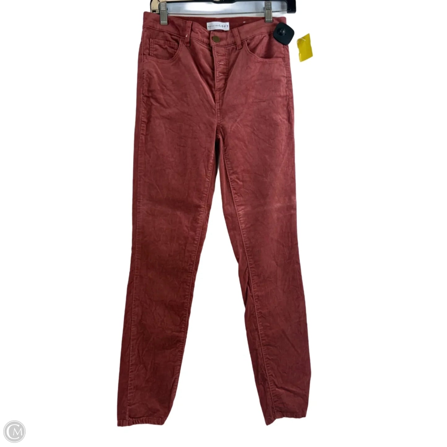 Pants Corduroy By Loft In Orange, Size: 0