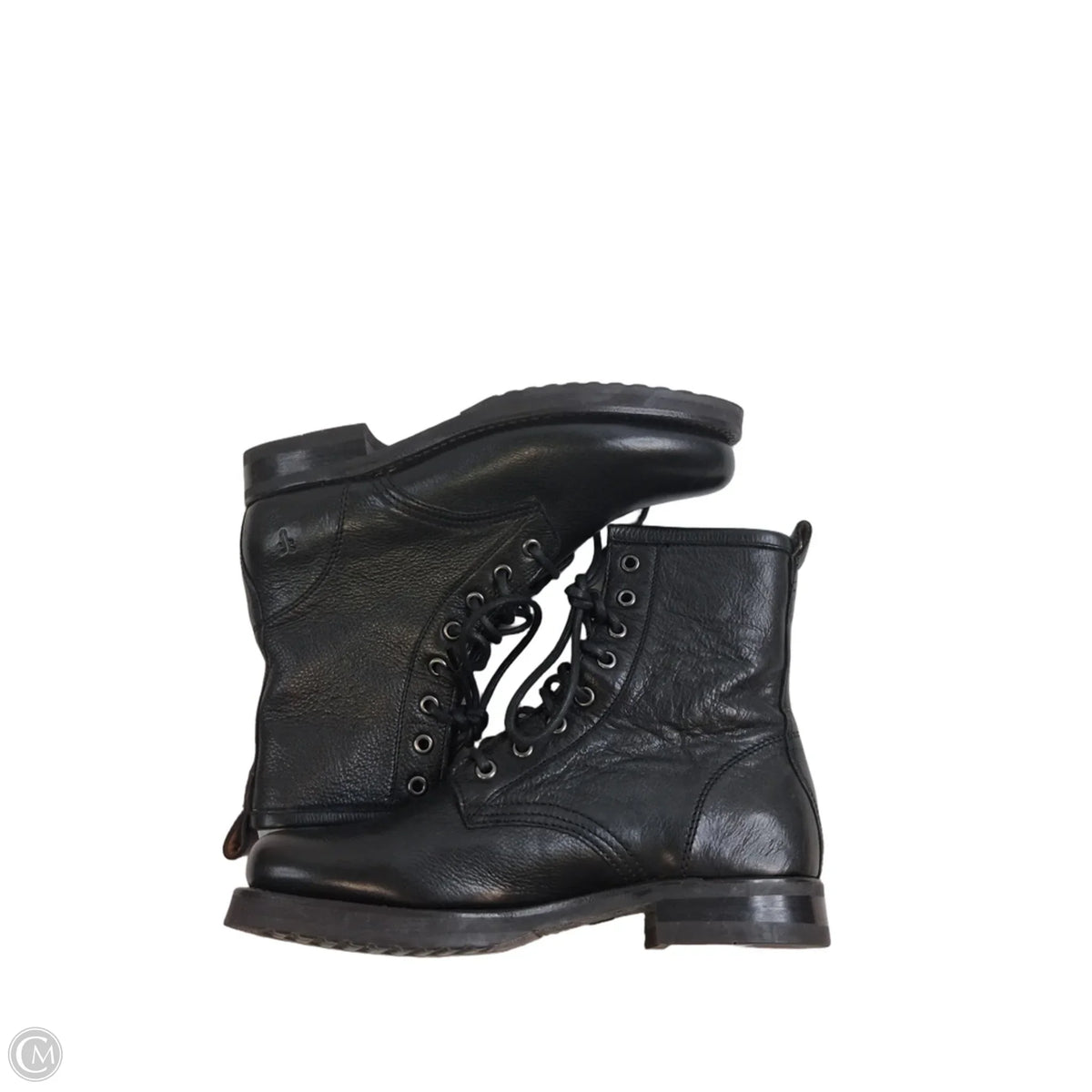 Boots Designer By Frye In Black, Size: 7