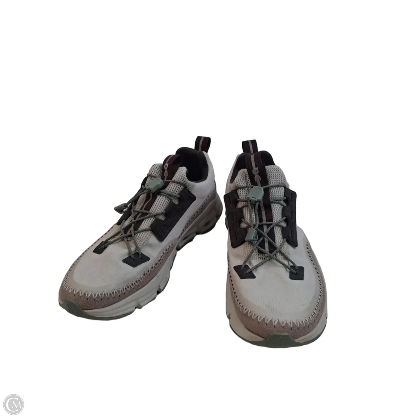 Shoes Athletic By Clothes Mentor In Tan & White, Size: 7