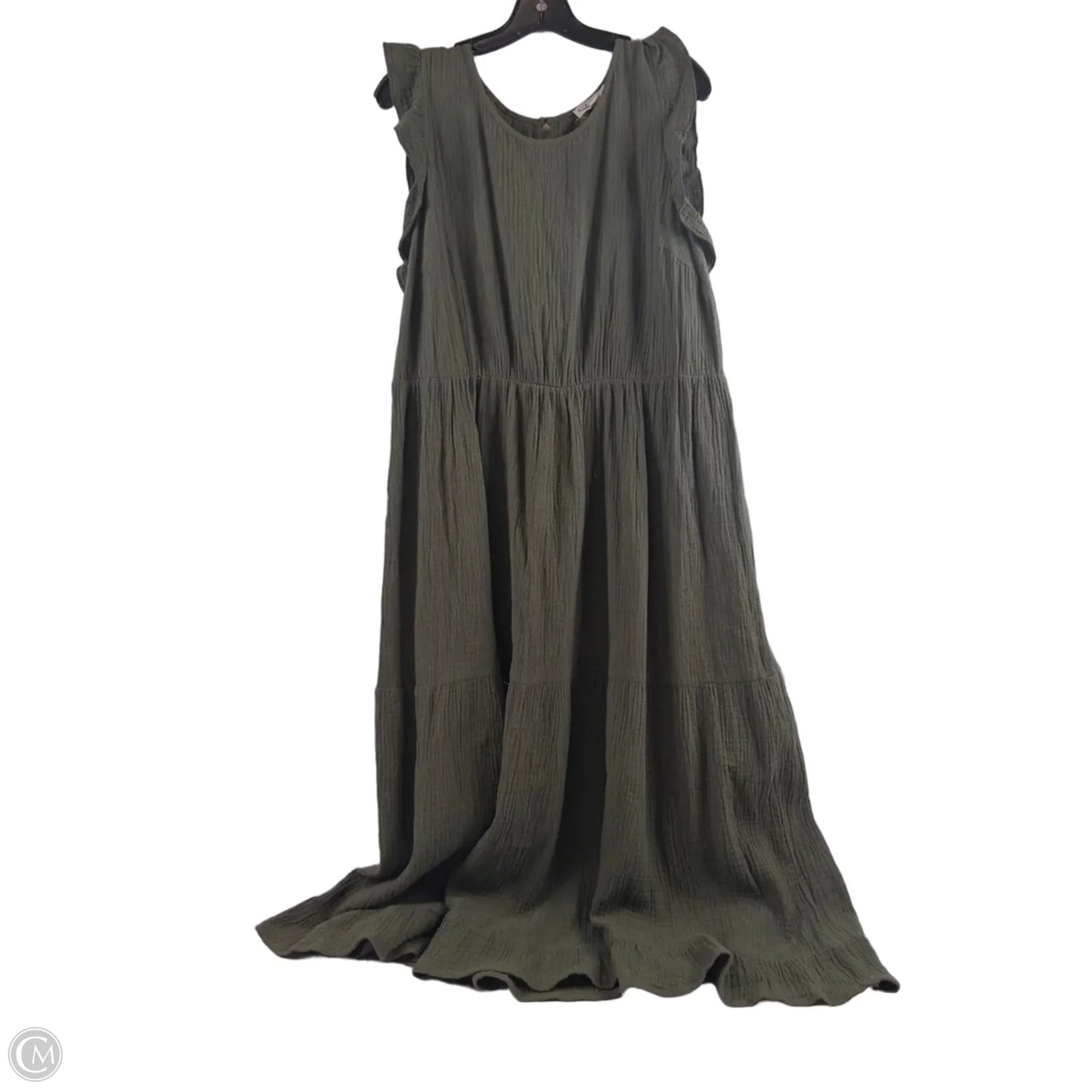 Dress Casual Maxi By Indigo Rose In Green, Size: 2x