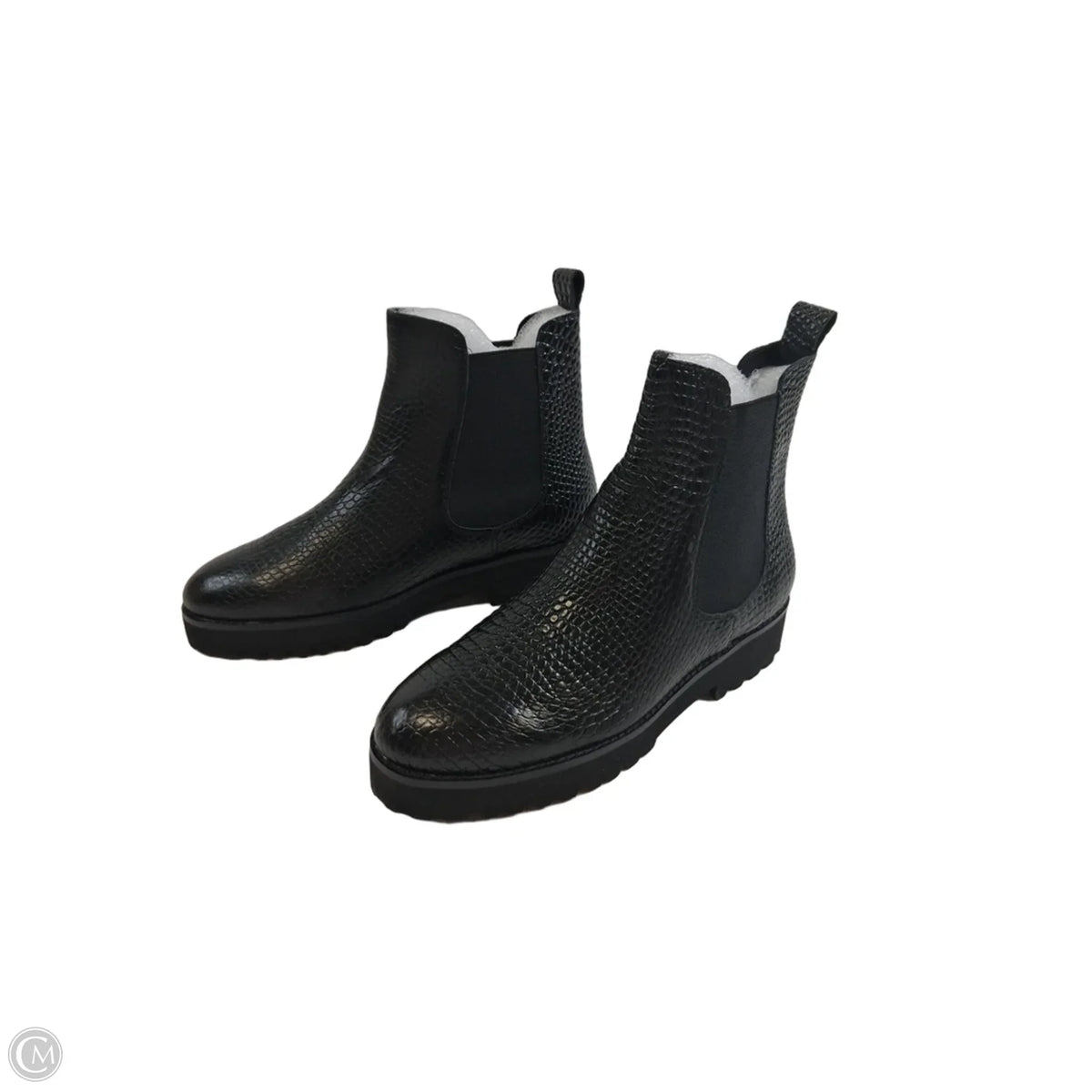 Boots Ankle Flats By Andre Barreau In Black, Size: 8.5