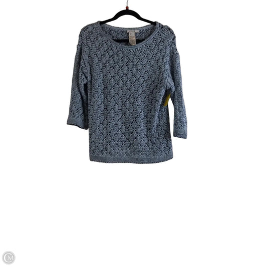 Sweater By Chicos In Blue, Size: M