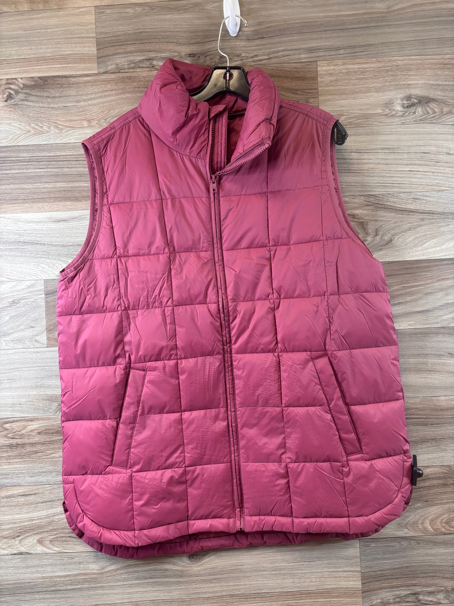 Vest Puffer & Quilted By Gap In Pink, Size: L