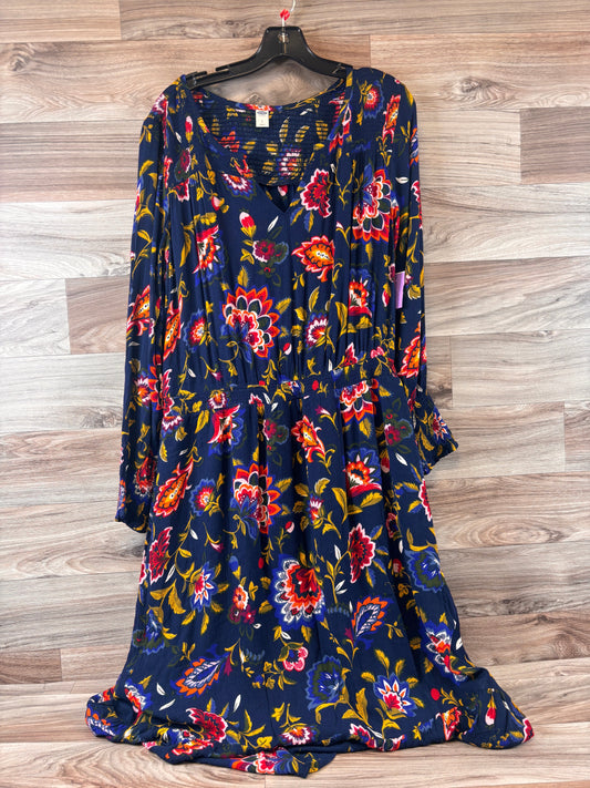 Dress Casual Midi By Old Navy  Size: Large