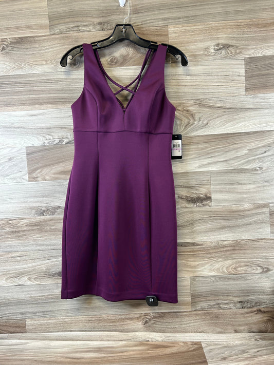 Purple Dress Casual Midi Guess, Size S