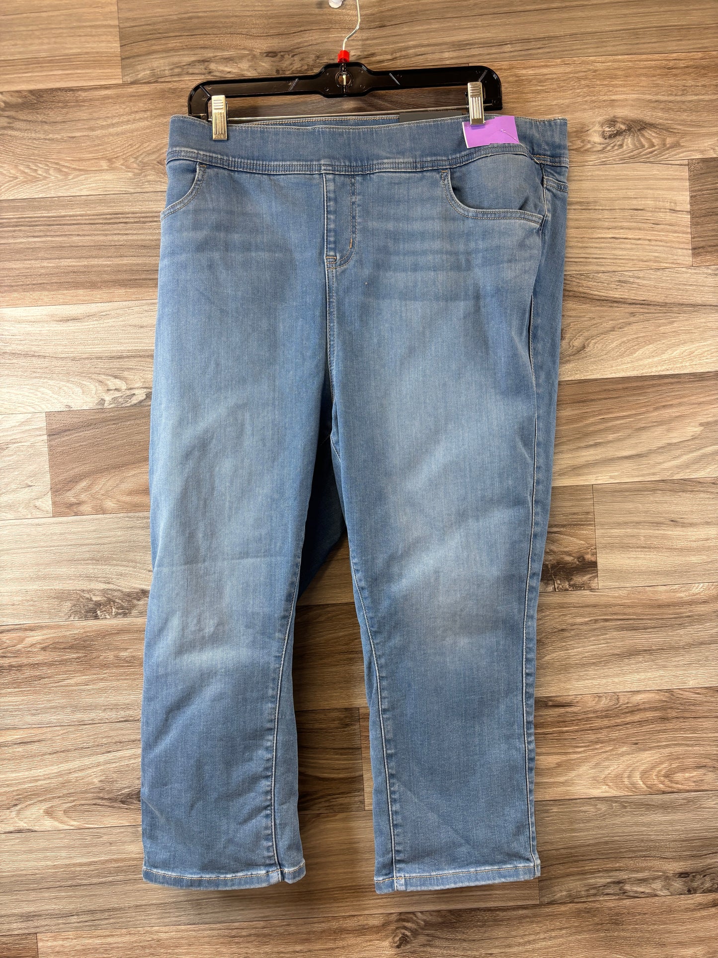 Blue Denim Jeans Cropped Torrid, Size 22