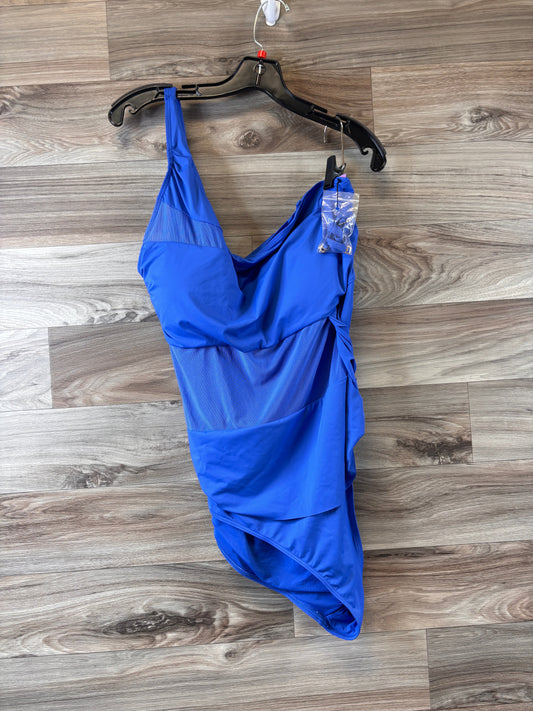 Blue Swimsuit Catherine Malandrino, Size 3x
