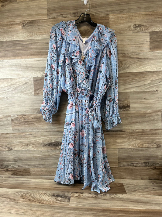 Floral Print Dress Casual Midi Lc Lauren Conrad, Size 2x