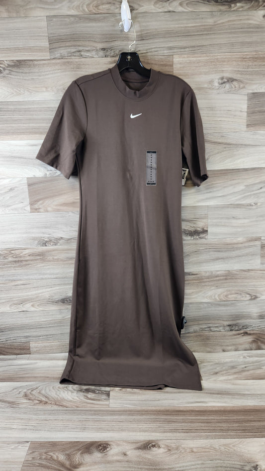 Brown Athletic Dress Nike Apparel, Size M