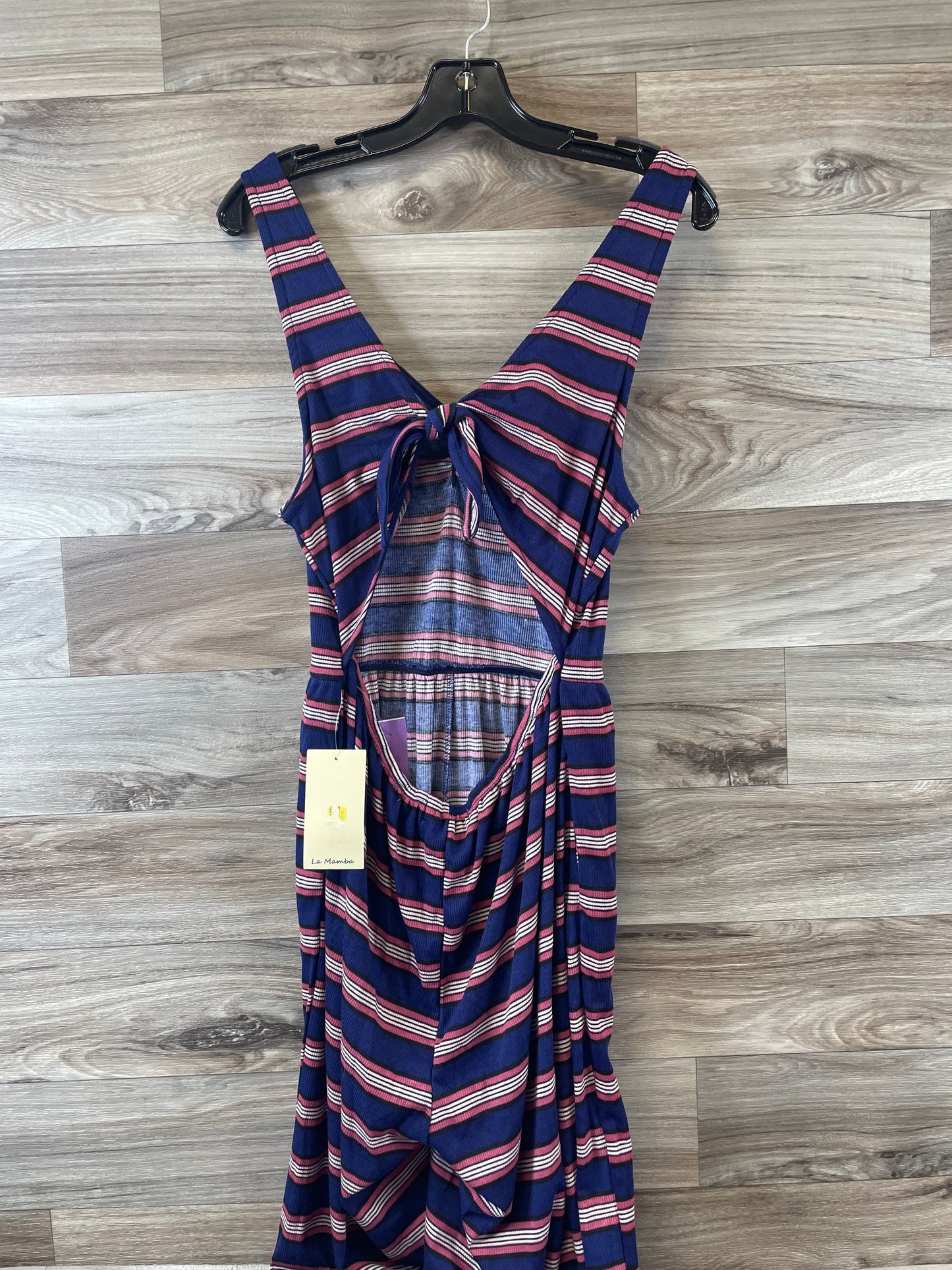 Striped Pattern Jumpsuit Clothes Mentor, Size Xxl