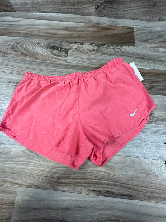 Orange Athletic Shorts Nike Apparel, Size Xl