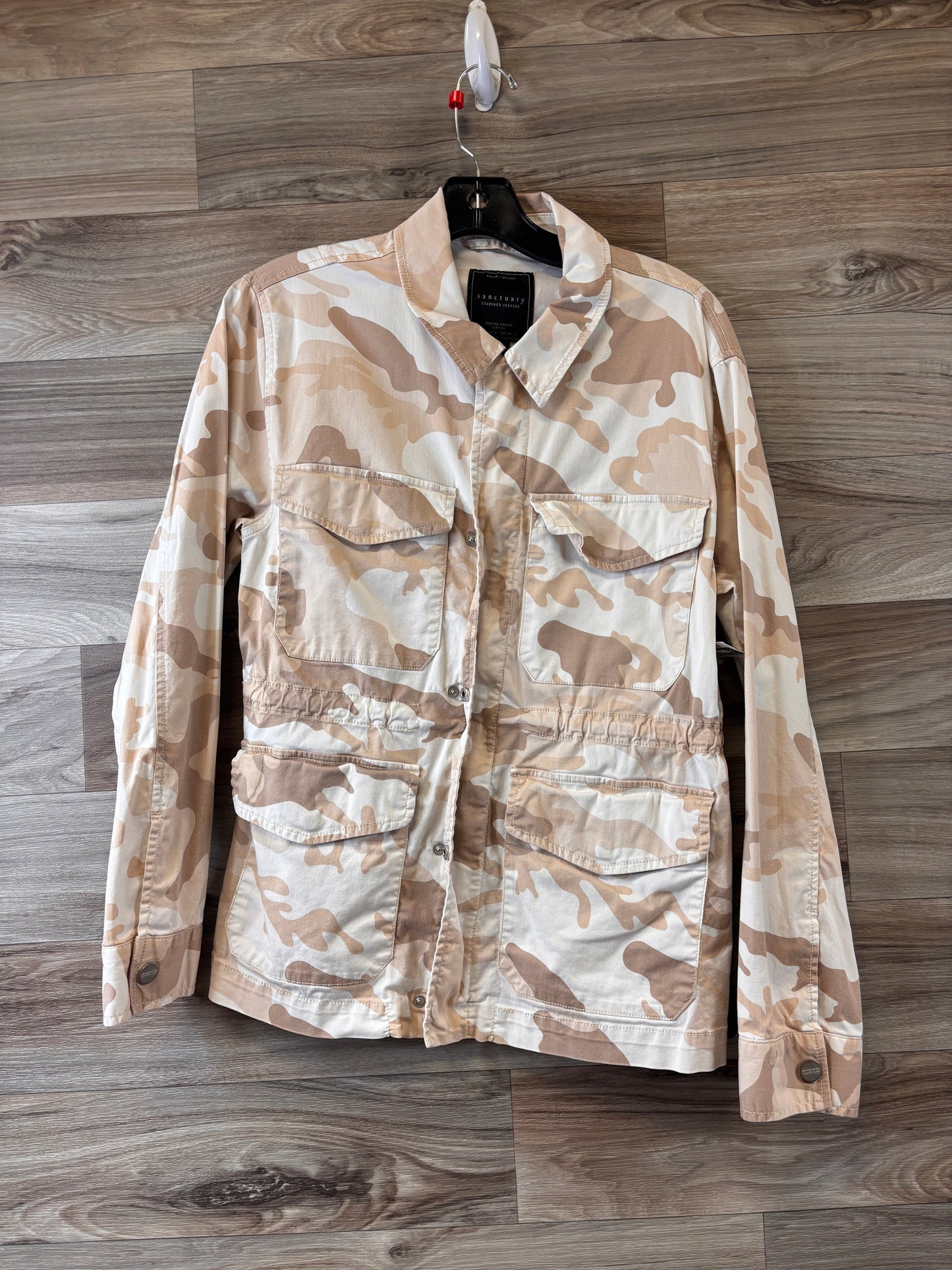 Jacket Utility By Sanctuary In Camouflage Print, Size: M