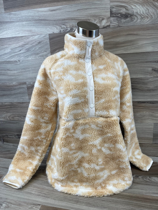 Jacket Faux Fur & Sherpa By Vineyard Vines In Tan, Size: S