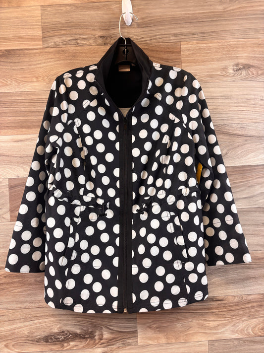 Jacket Other By Chicos In Polkadot Pattern, Size: Sp