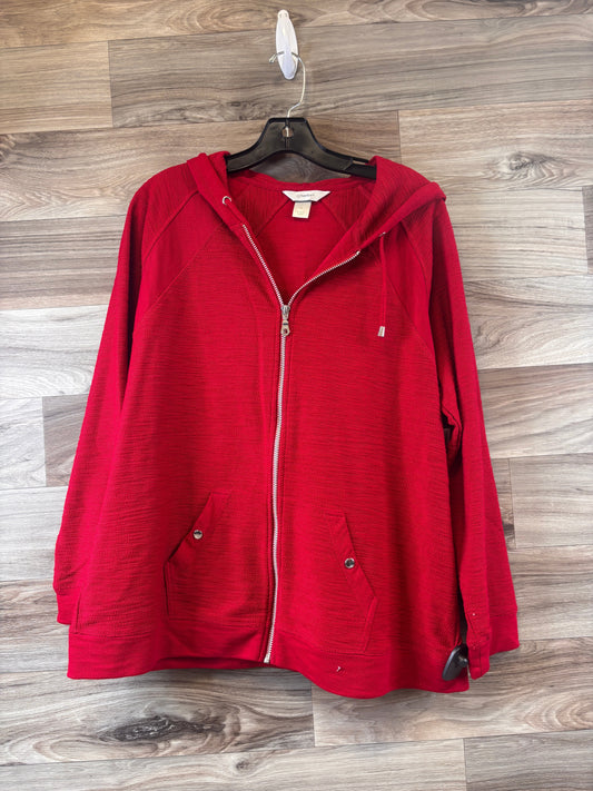 Sweatshirt Hoodie By Cj Banks In Red, Size: Xl