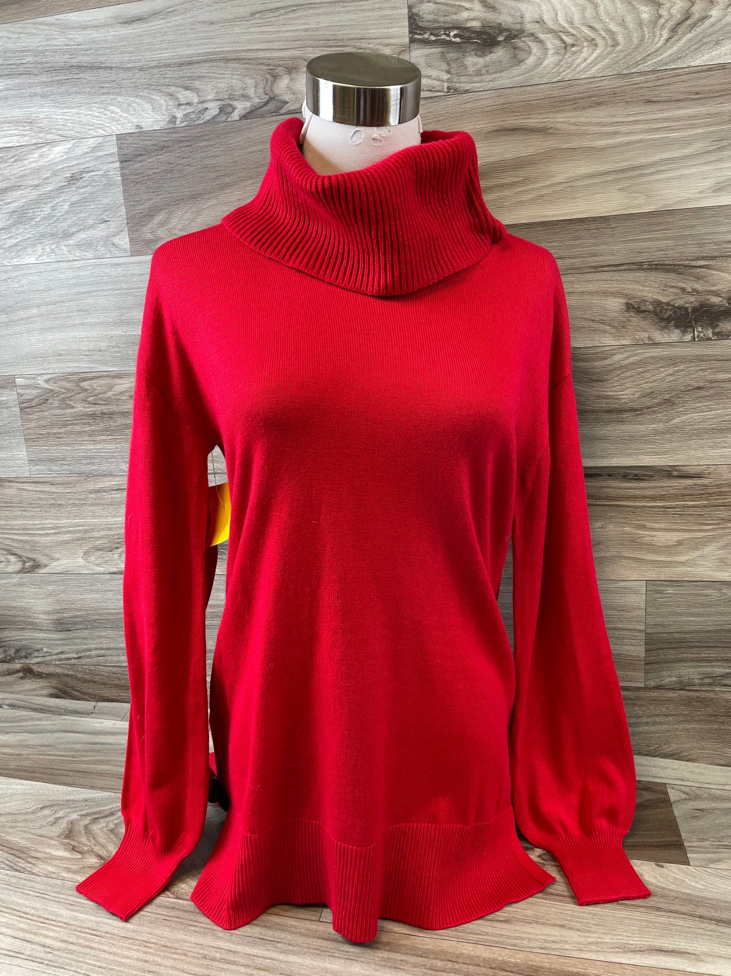 Top Long Sleeve By Loft In Red, Size: Xs