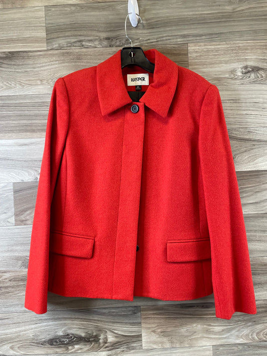 Blazer By Kasper In Orange, Size: M