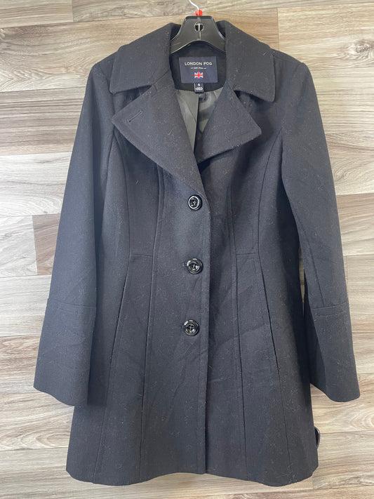 Coat Peacoat By London Fog In Black, Size: S