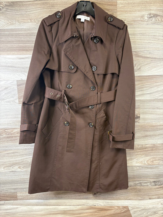 Coat Trench Coat By New York And Co In Brown, Size: S