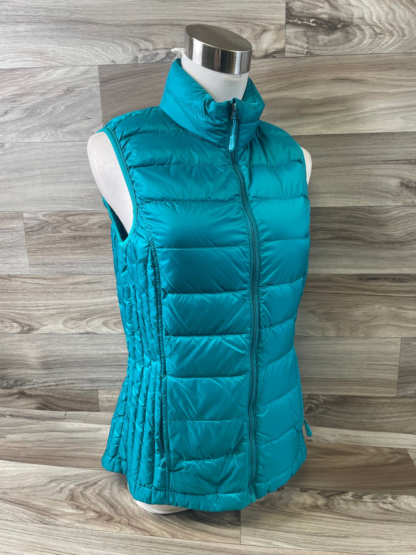 Vest Puffer & Quilted By Clothes Mentor In Green, Size: S