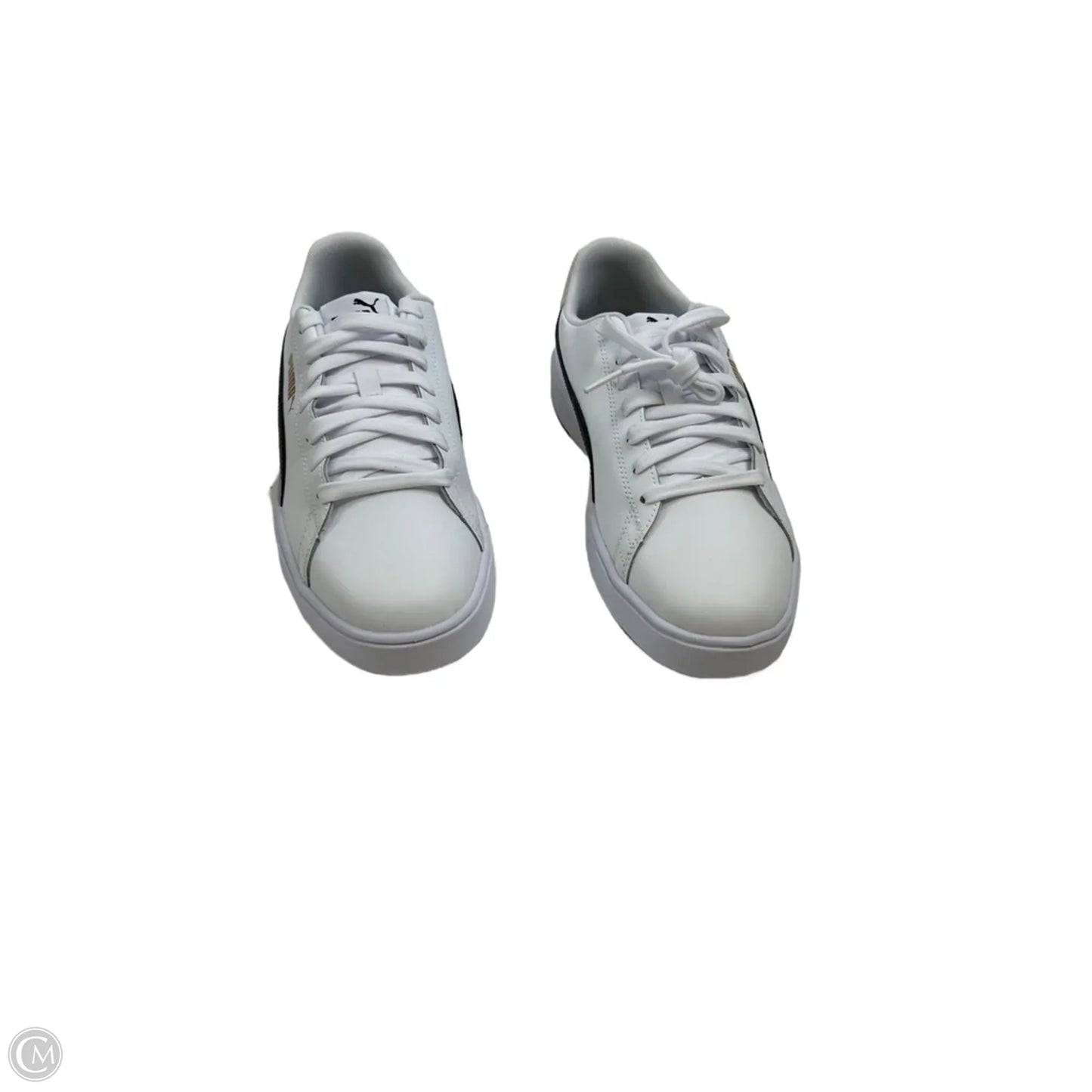 Shoes Sneakers By Puma In Black & White, Size: 10