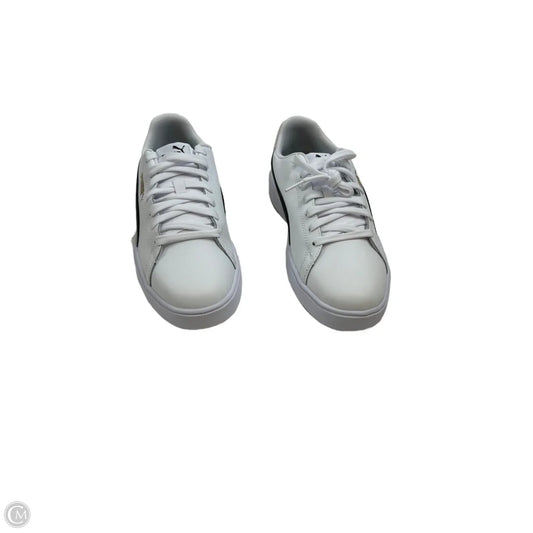 Shoes Sneakers By Puma In Black & White, Size: 10