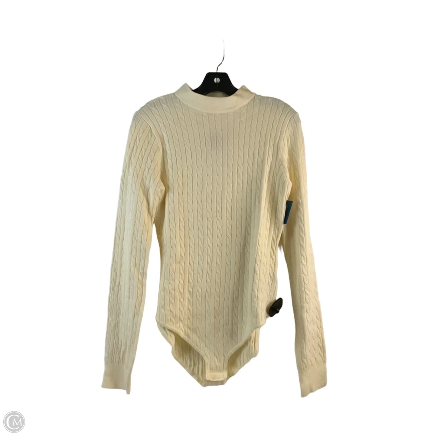 Bodysuit By Pol In Cream, Size: M