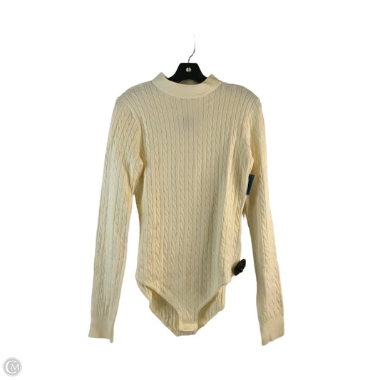 Bodysuit By Pol In Cream, Size: M