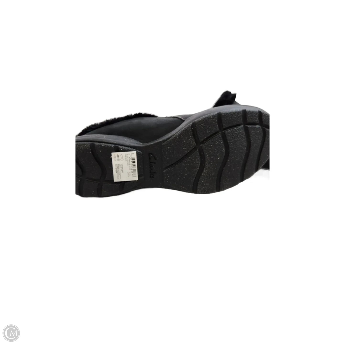 Shoes Flats By Clarks In Black, Size: 8.5