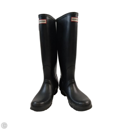 Boots Rain By Hunter In Black, Size: 8