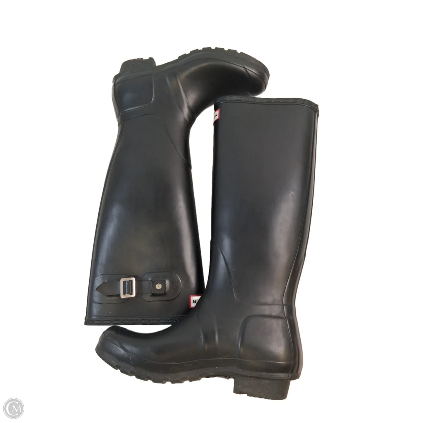 Boots Rain By Hunter In Black, Size: 8