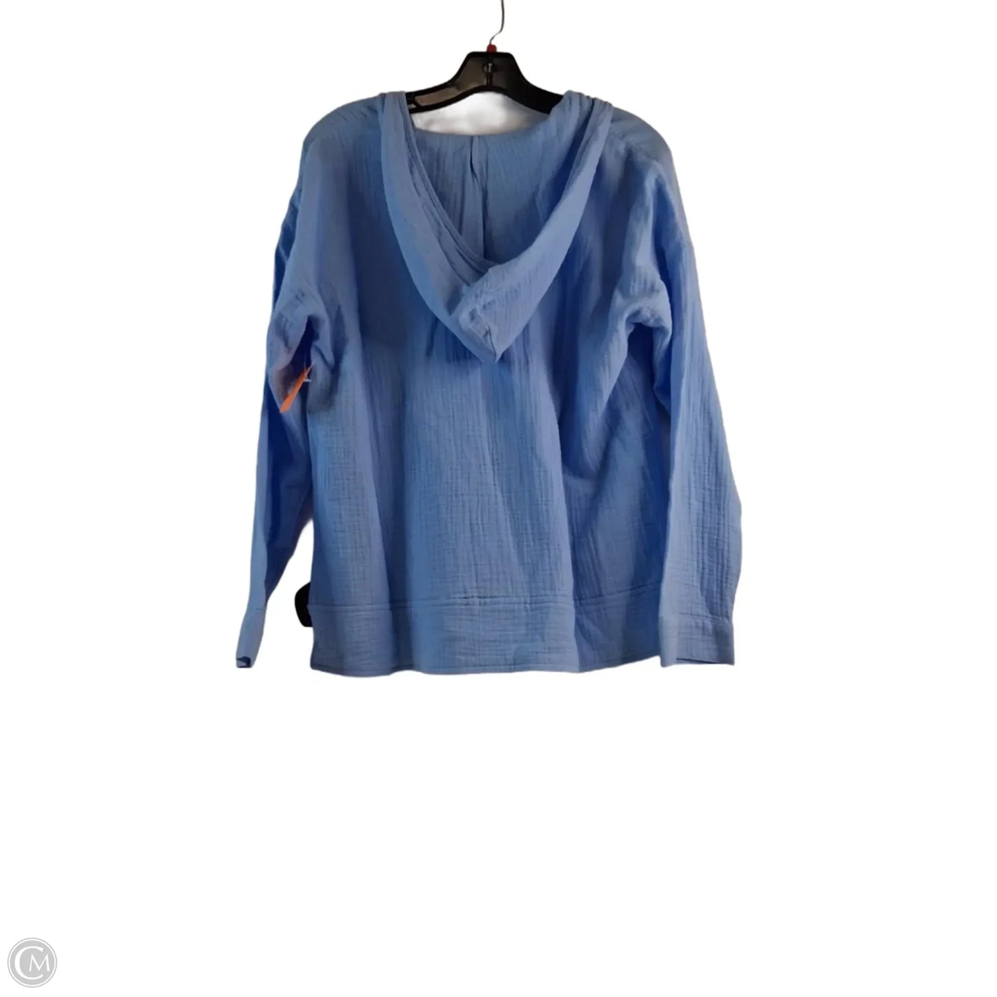 Top Long Sleeve Basic By J. Jill In Blue, Size: Xs
