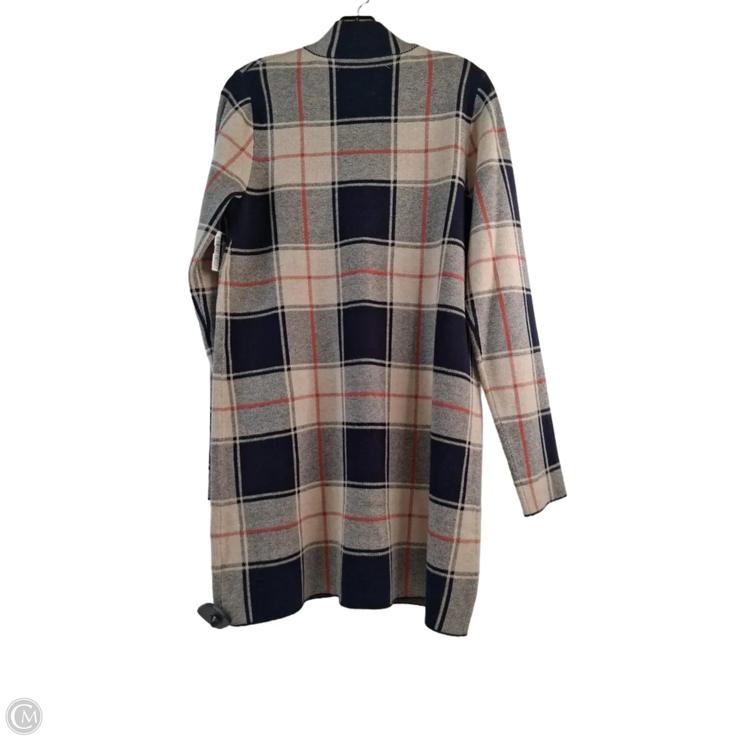 Jacket Shirt By Max Studio In Plaid Pattern, Size: M