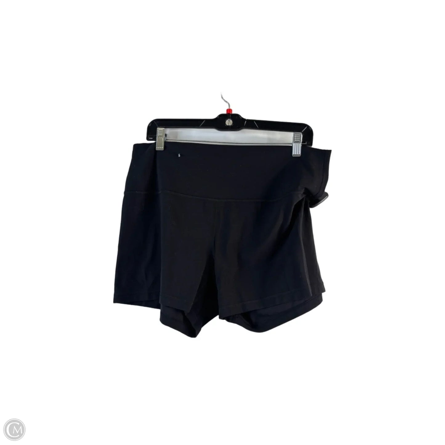 Athletic Shorts By Lululemon In Black, Size: 16