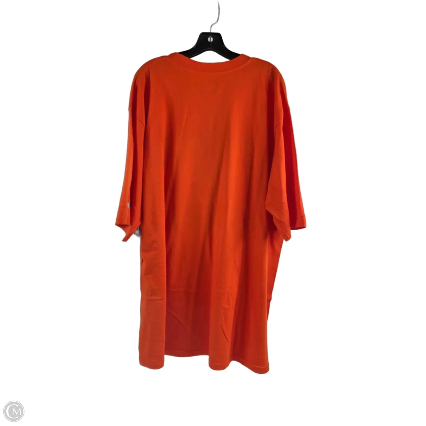 Athletic Top Short Sleeve By Clothes Mentor In Orange, Size: 2x