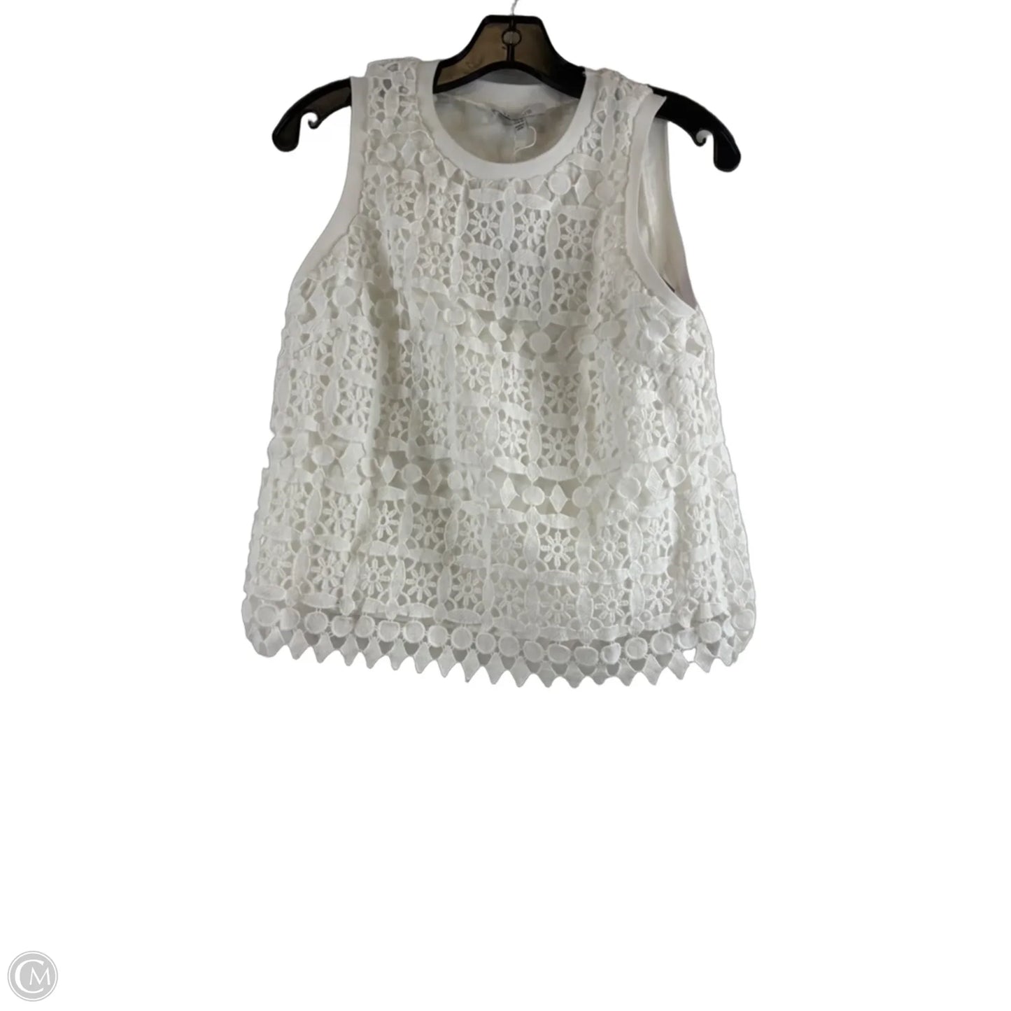 Top Sleeveless By Lucy Paris In White, Size: Xs