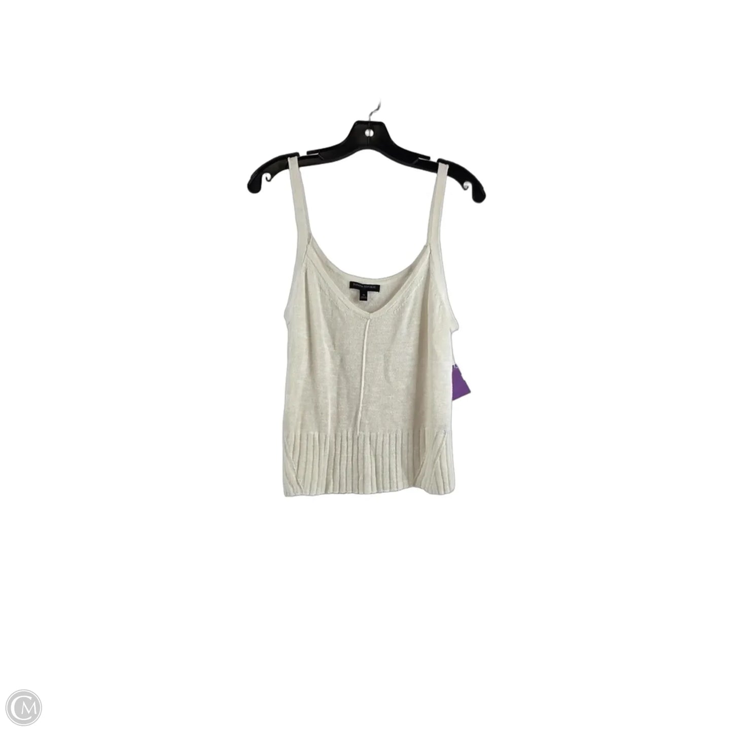 Tank Top By Banana Republic In White, Size: M
