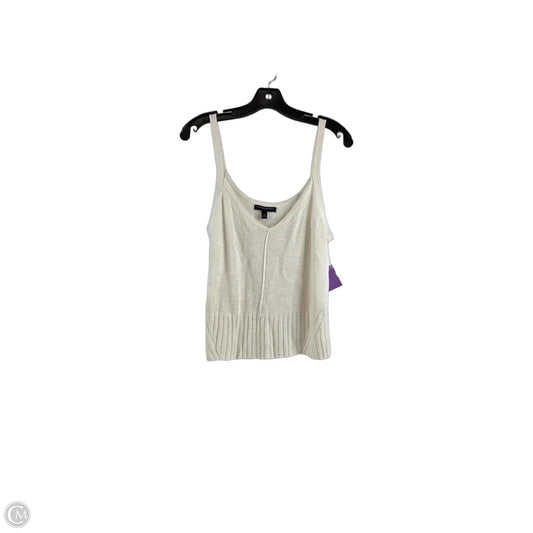 Tank Top By Banana Republic In White, Size: M