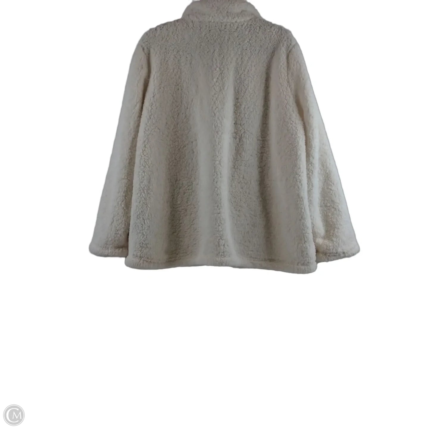 Jacket Faux Fur & Sherpa By 32 Degrees In Cream, Size: Xxl