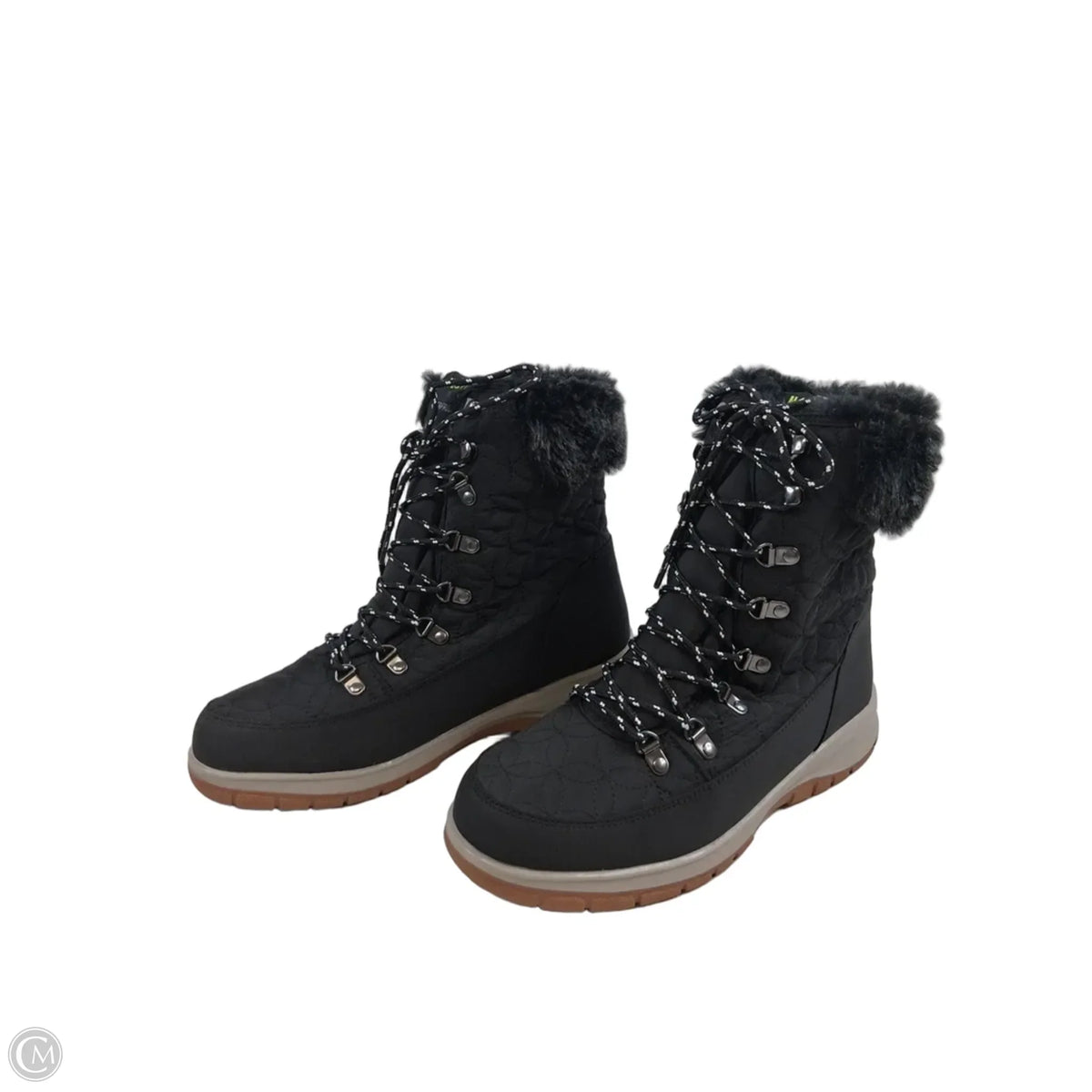 Boots Snow By Clothes Mentor In Black, Size: