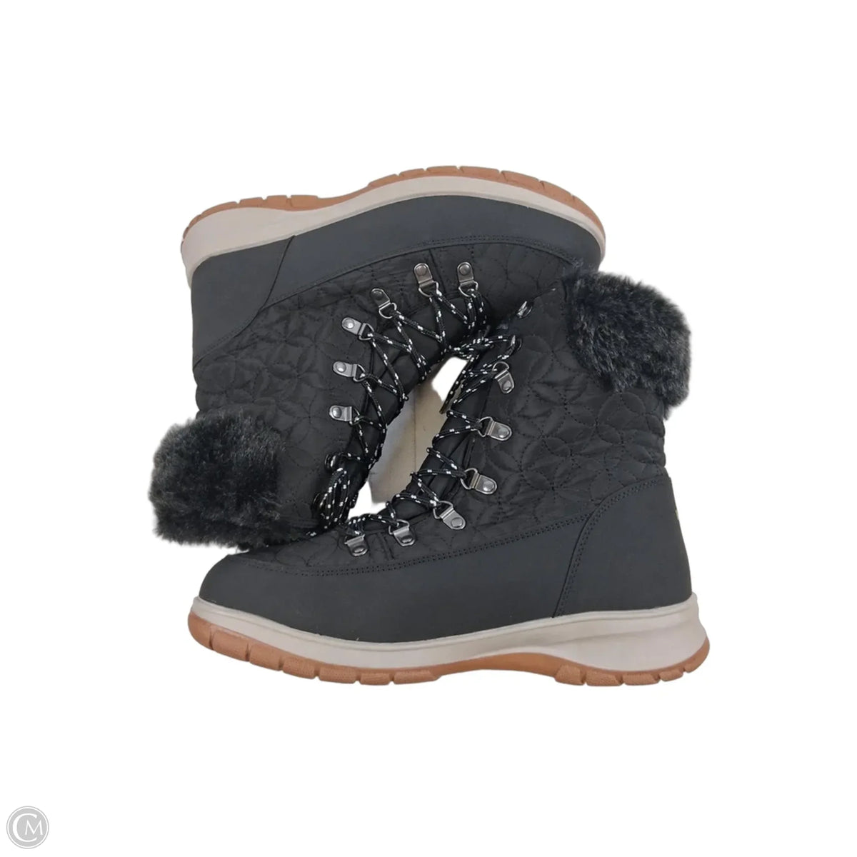 Boots Snow By Clothes Mentor In Black, Size: