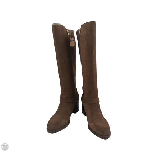 Boots Knee Heels By Vince Camuto In Tan, Size: 9.5