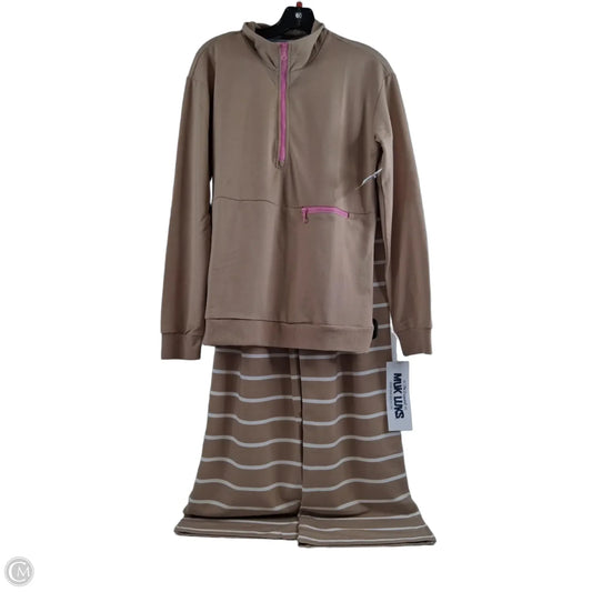 Pants Set 2pc By Muk Luks In Tan, Size: Xs