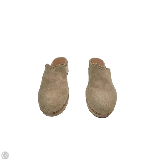 Shoes Heels Block By Toms In Tan, Size: 9