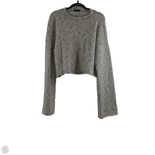 Sweater By Vici In Cream & Grey, Size: L