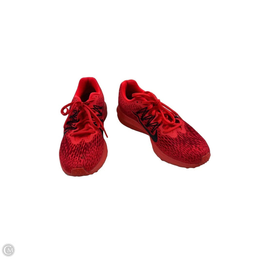 Shoes Athletic By Nike In Orange, Size: 8