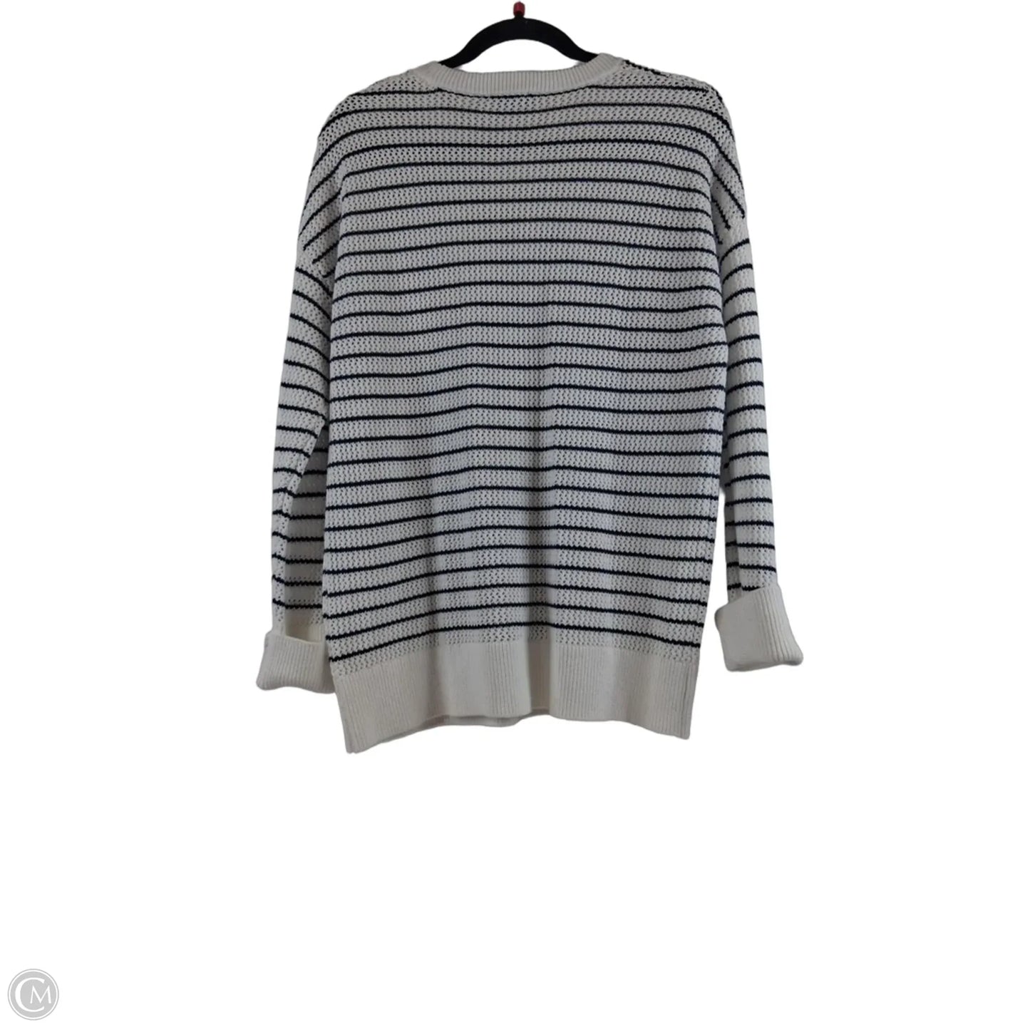 Sweater By Vineyard Vines In Striped Pattern, Size: S