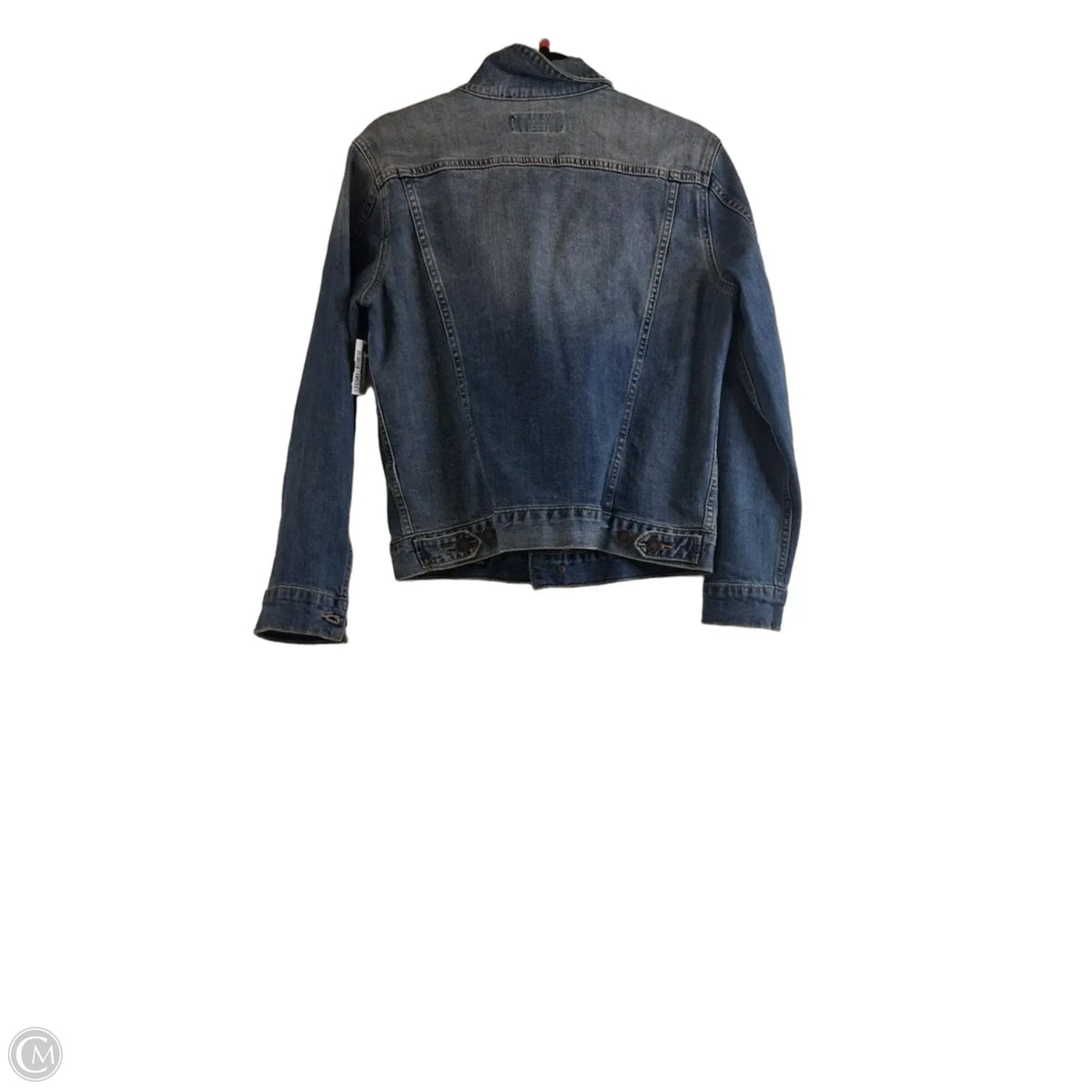 Jacket Denim By Lucky Brand In Blue, Size: M