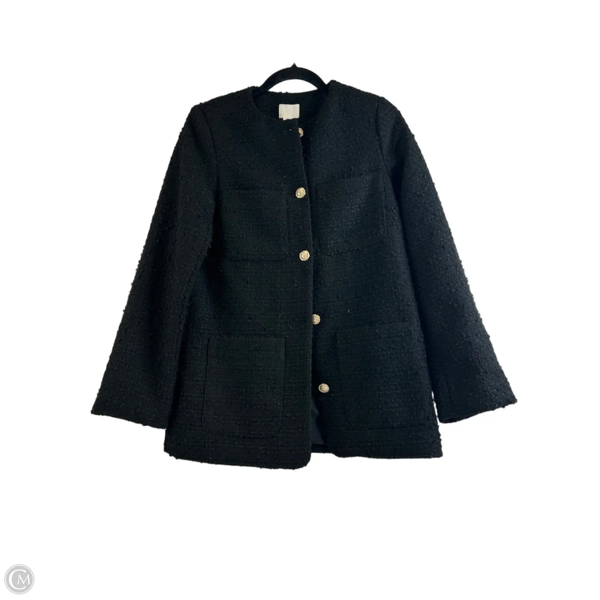 Blazer By H&m In Black, Size: Xs