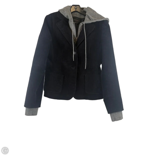 Jacket Shirt By Bcbgmaxazria In Blue, Size: M